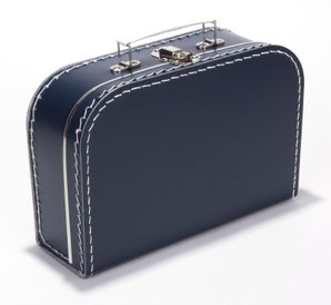 Koffertje donkerblauw